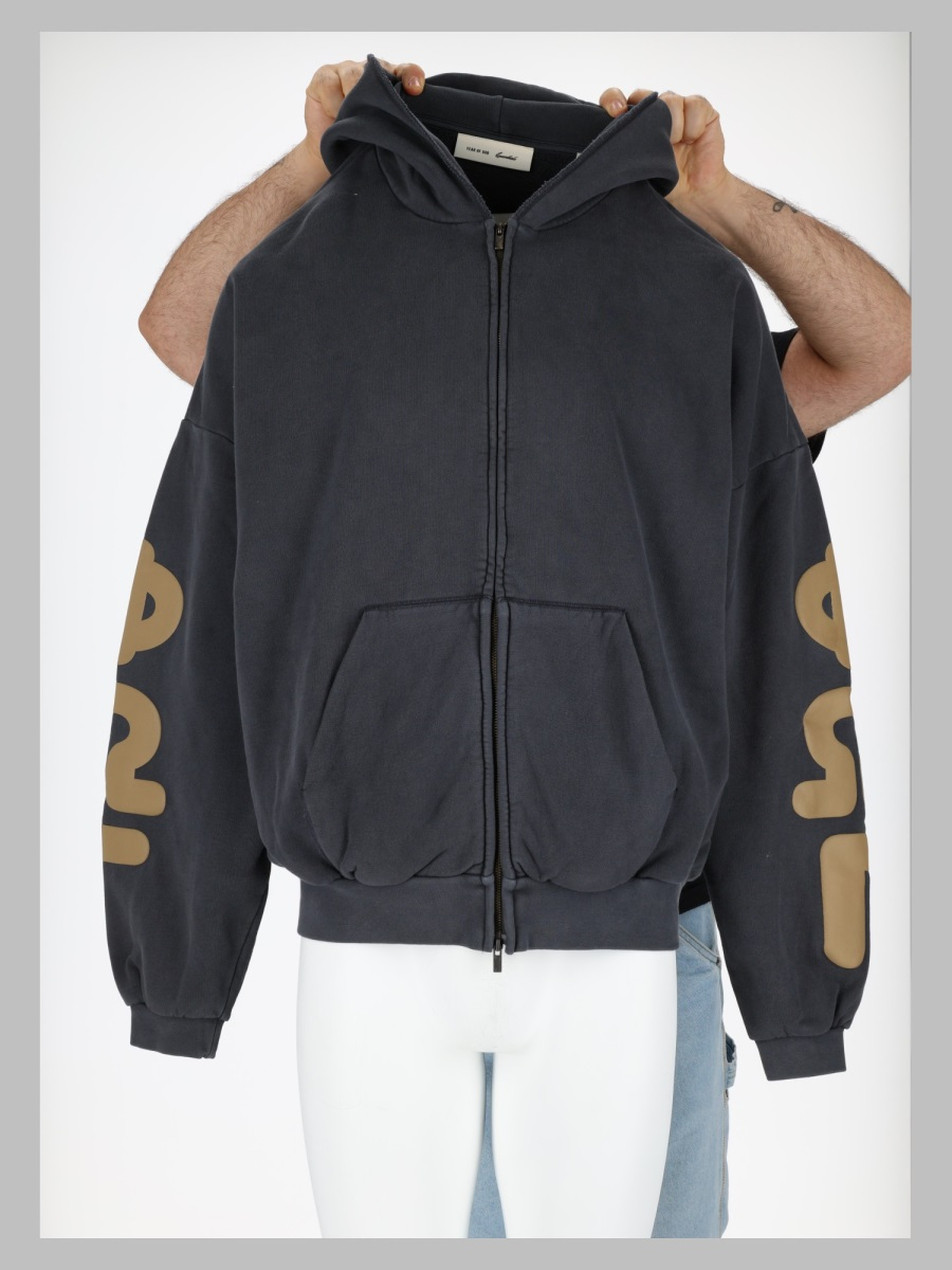 [Fear Of God Essentials] Sweatshirt SS26 RW00388_WASHEDIRONGREY