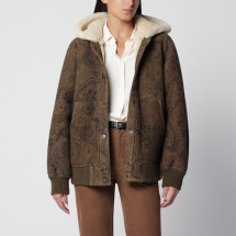 [Etro] Leather Jacket FW26 WROG0005AK17E