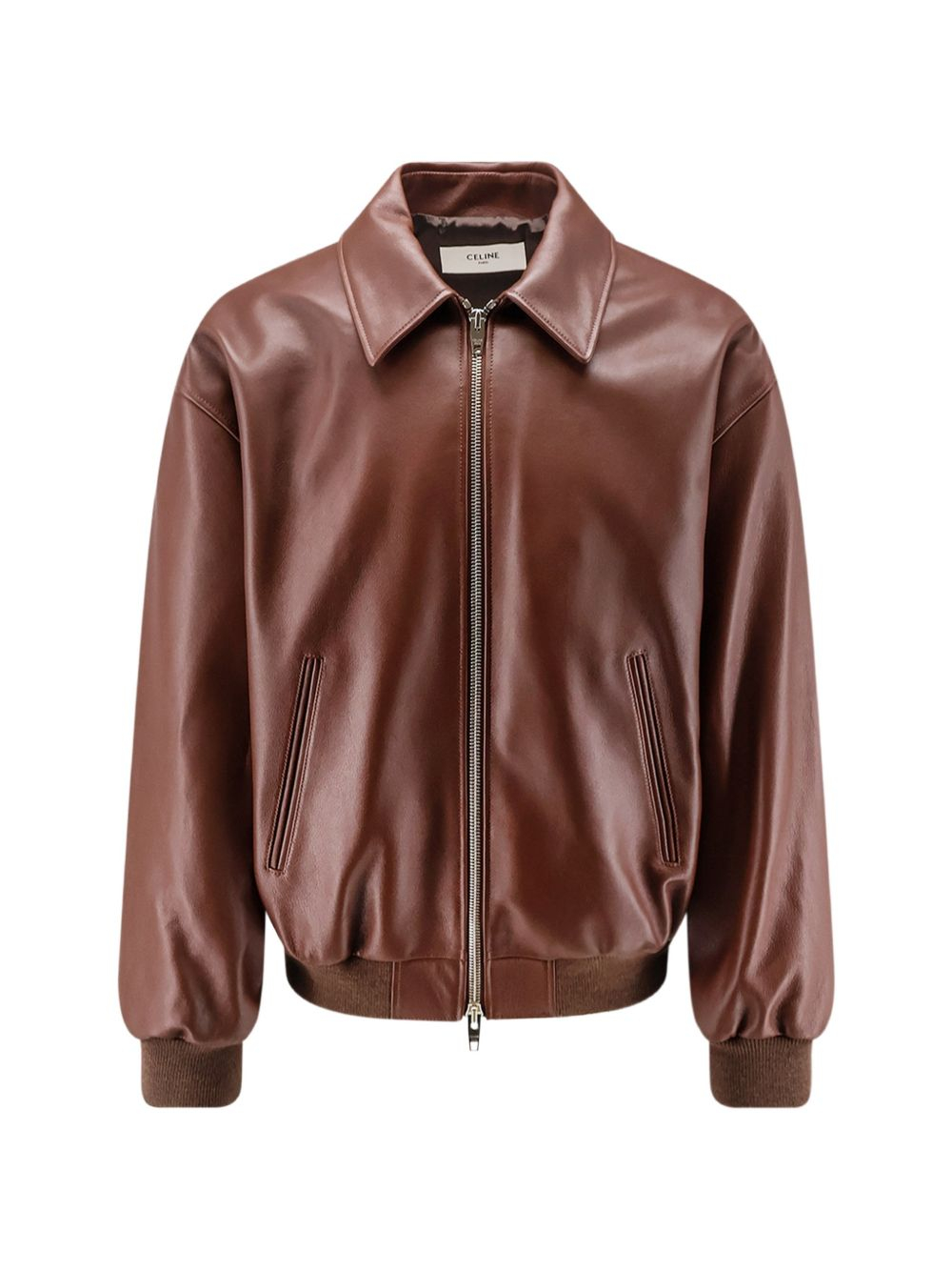 [Celine] Leather Jacket FW26 RV14D978W19BR