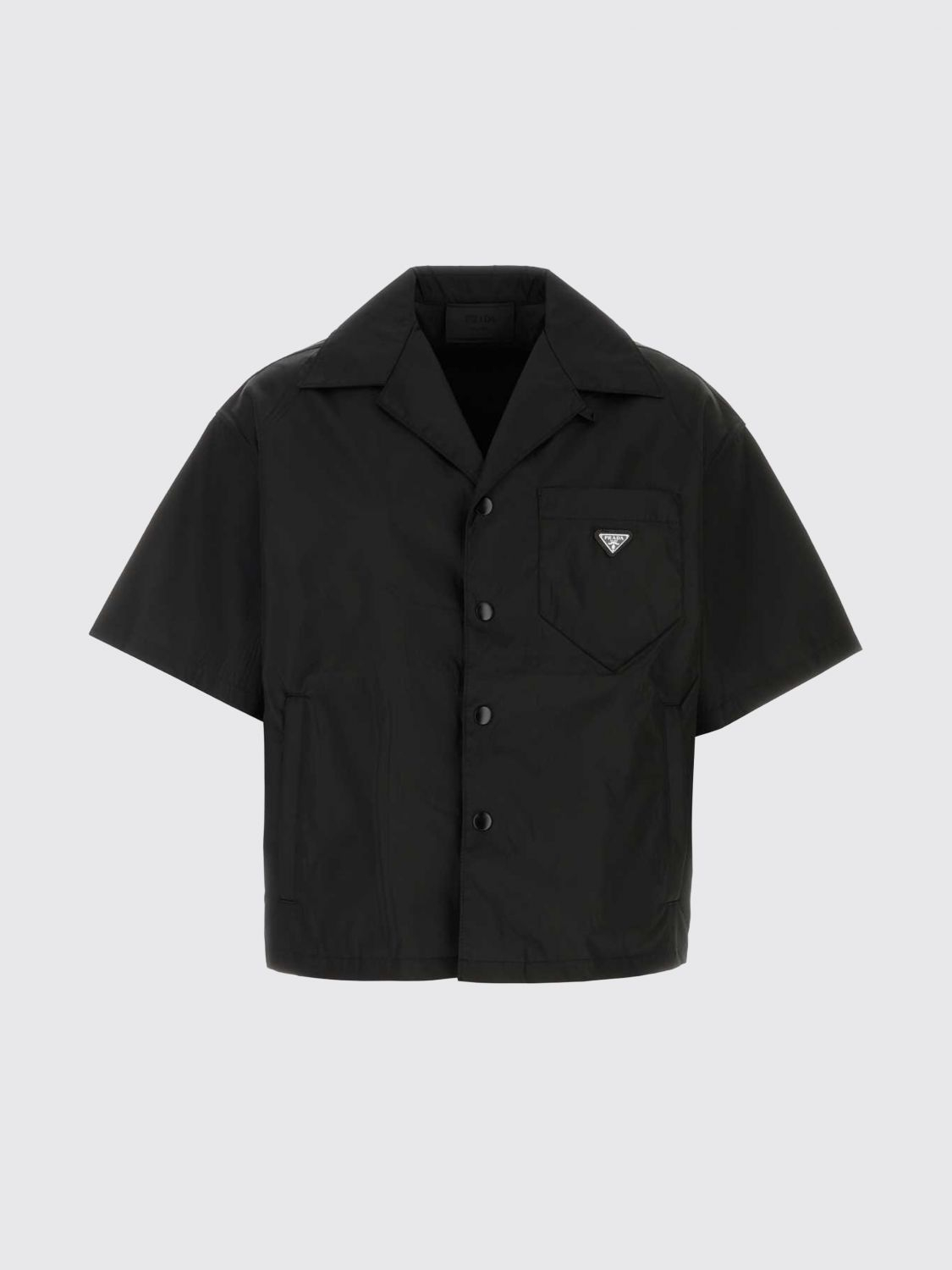[Prada] Shirts Short Sleeve FW26 SC449SOOO1WQ8 NERO