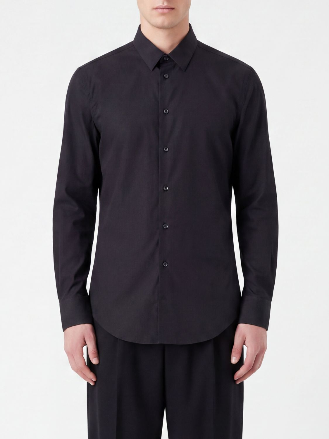 [Giorgio Armani] Shirts Long Sleeve FW26 GM000056TE11184 UC001