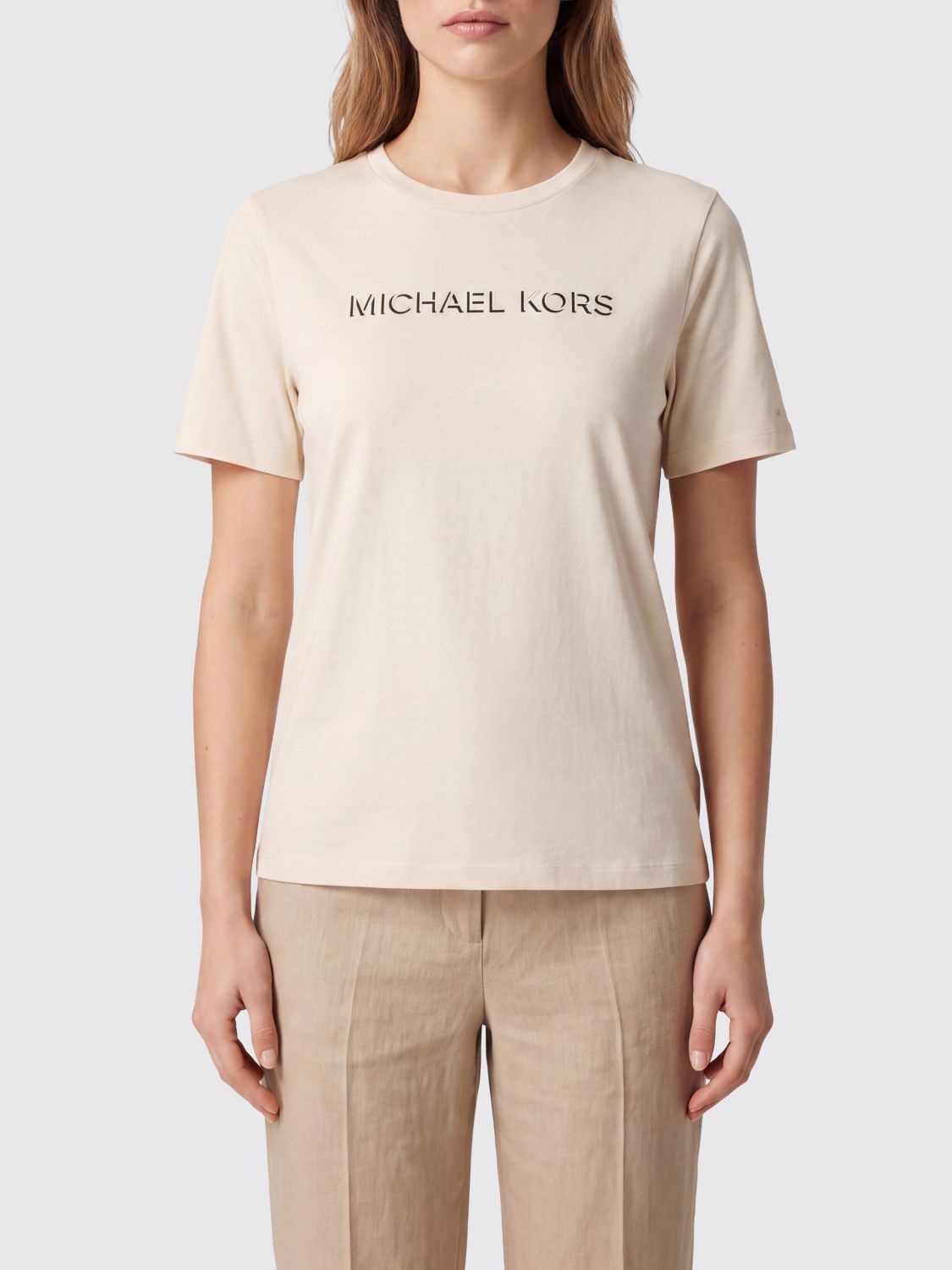 [Michael Kors] T-shirts Short Sleeve FW26 MT6528597J 110