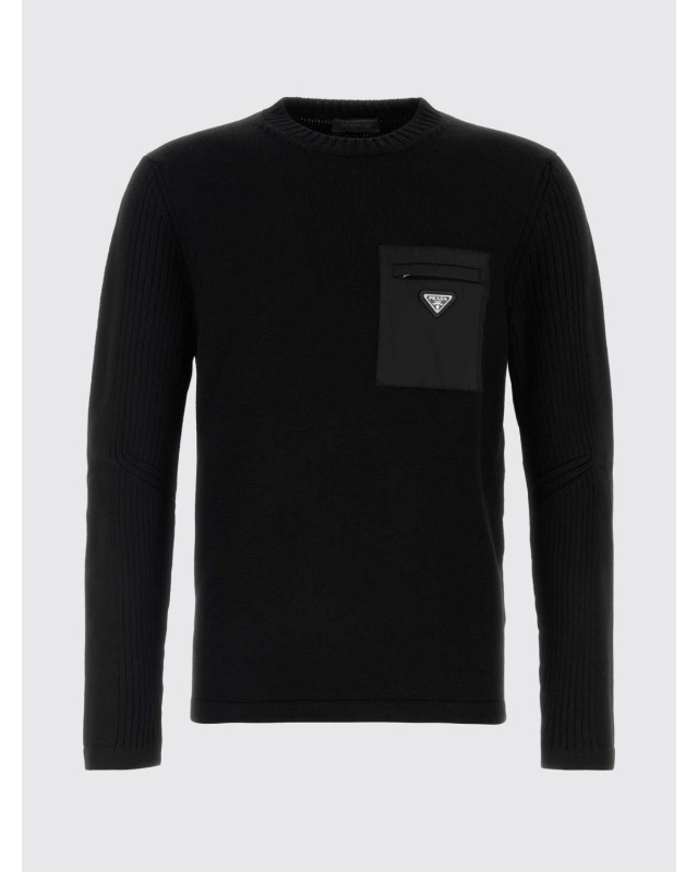 [Prada] Knitwear FW26 UMB049SWMO1W4X NERO