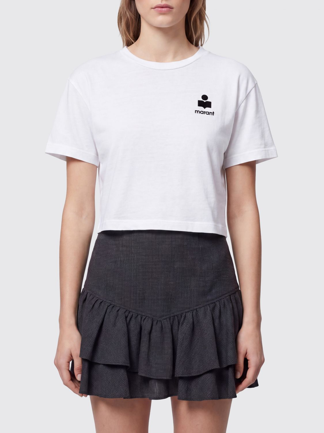 [Isabel Marant Etoile] T-shirts Short Sleeve FW26 TS0313FAA1N09E 20WH
