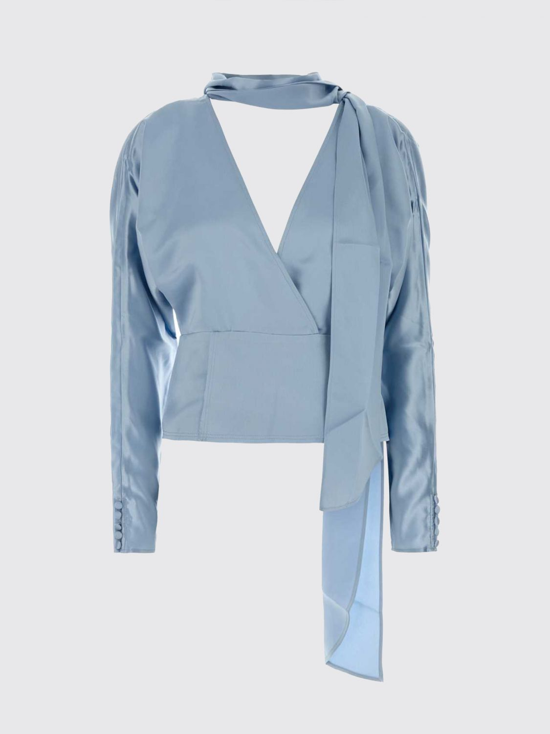 [GANNI] Blouse FW26 A1040373 326