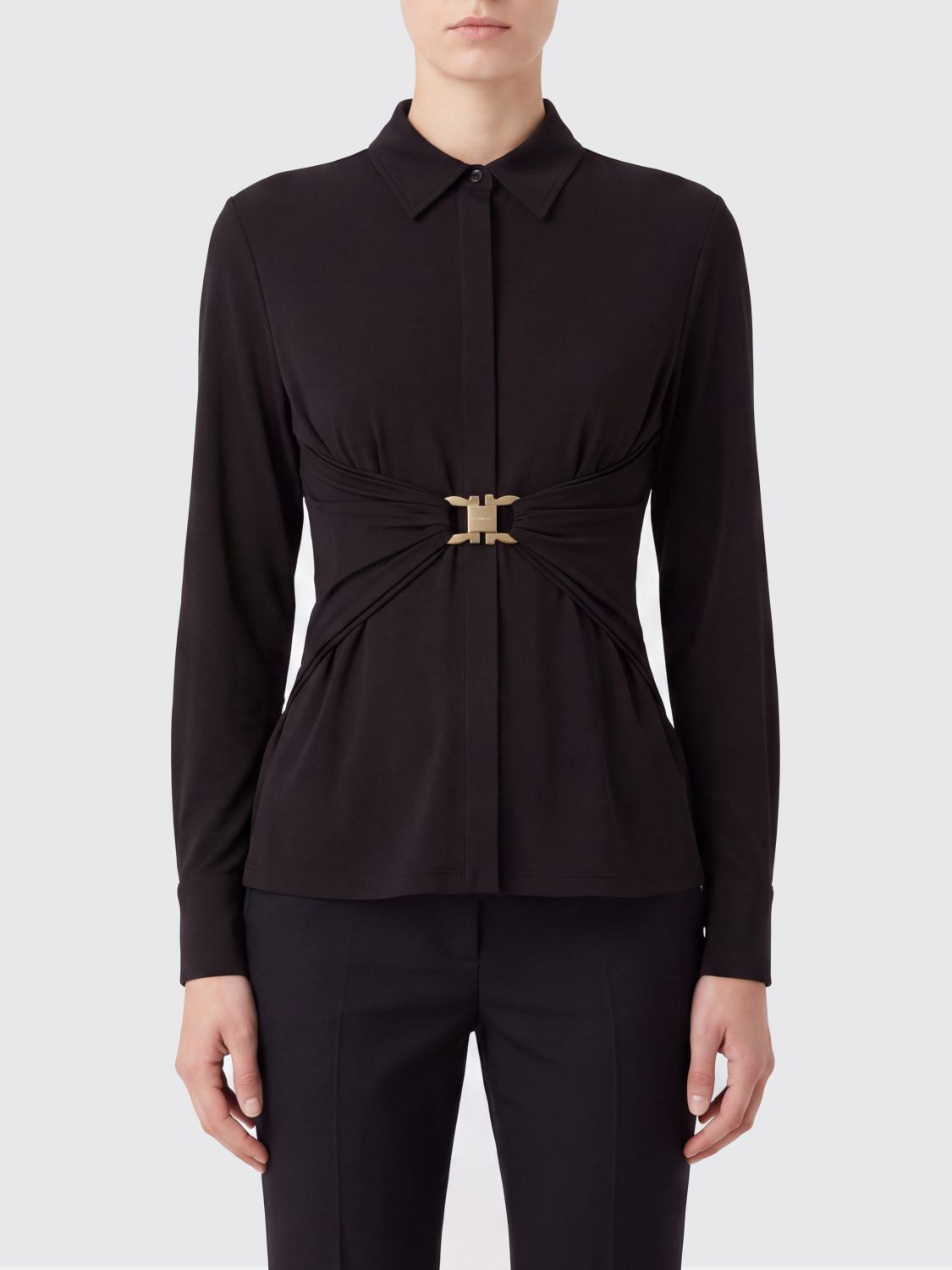 [Ferragamo] Shirts Long Sleeve FW26 13I403 795858