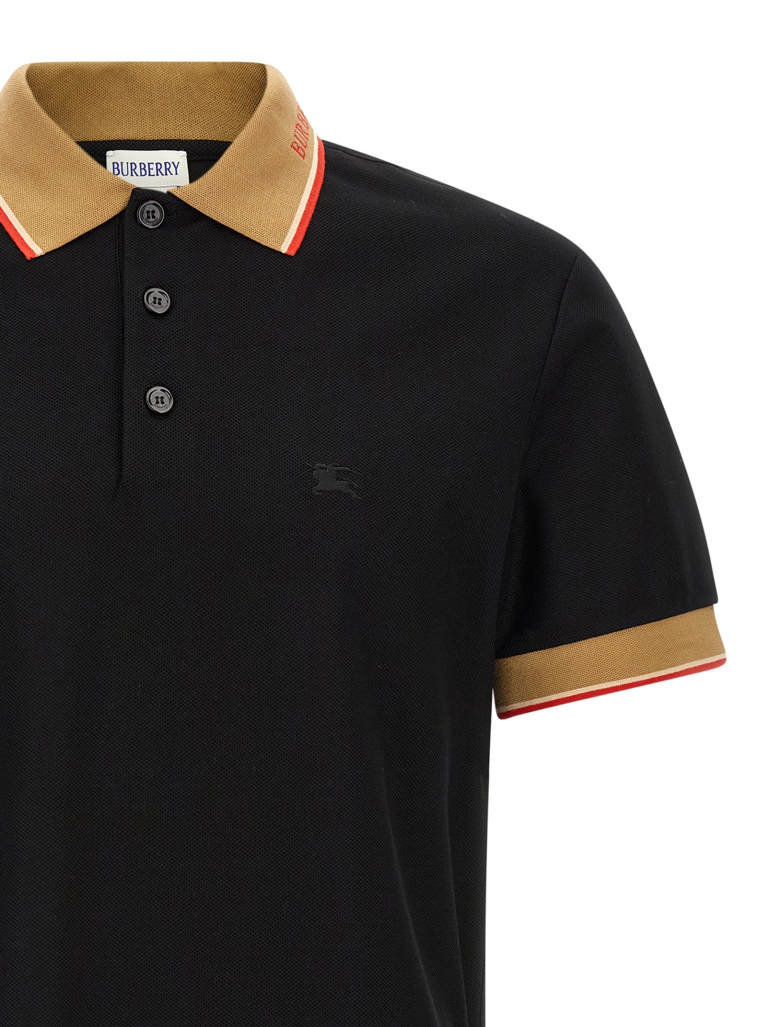 [Burberry] Shirts Short Sleeve FW26 8125519BLACK
