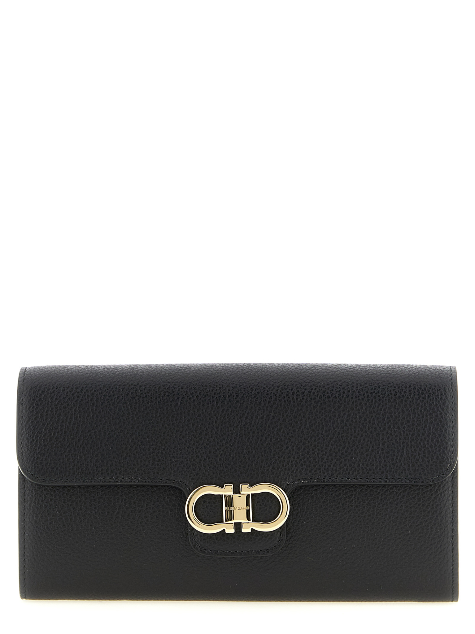 [Ferragamo] Wallet FW26 785769NERO