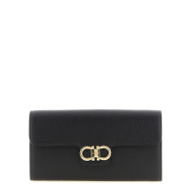[Ferragamo] Wallet FW26 785769NERO