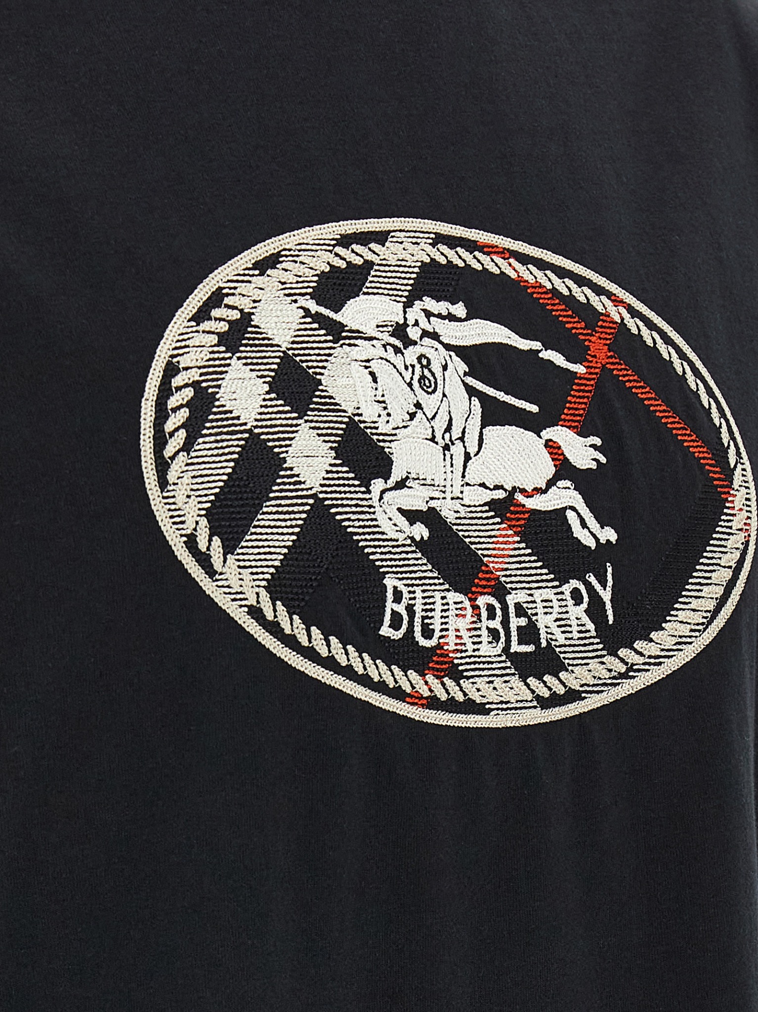 [Burberry] T-shirts Short Sleeve FW26 8128072BLACK