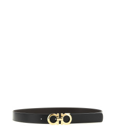 [Ferragamo] Belt FW26 586940NERO