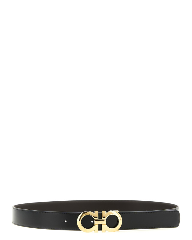 [Ferragamo] Belt FW26 586940NERO