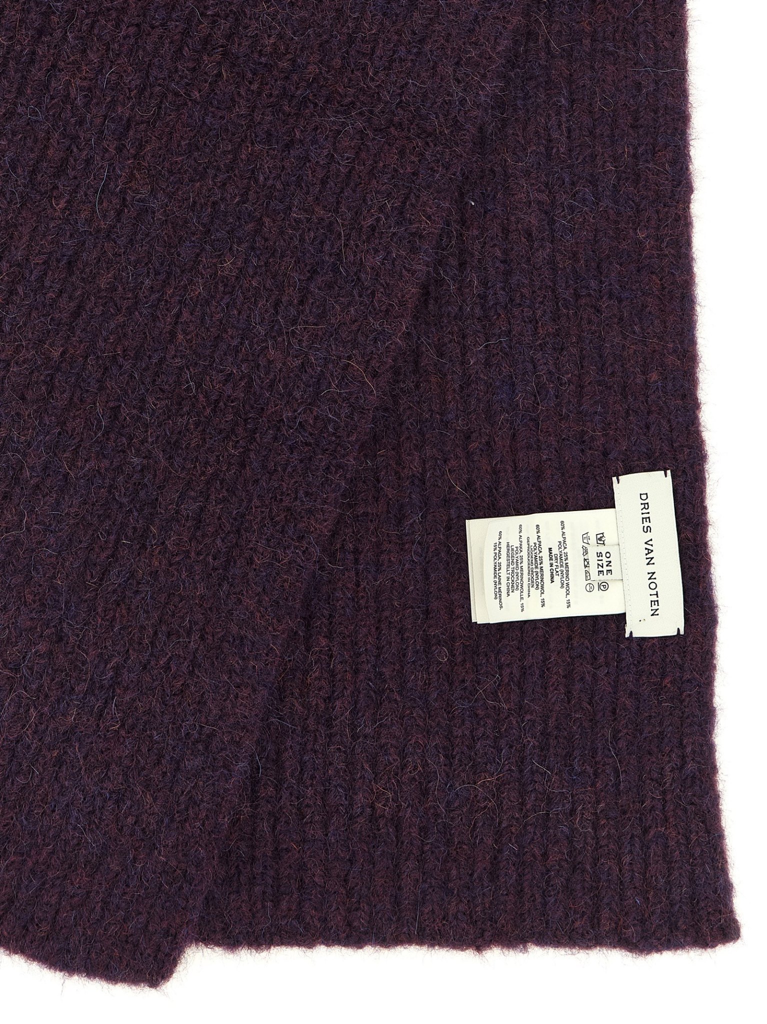 [DRIES VAN NOTEN] Scarf FW26 2620222074709401