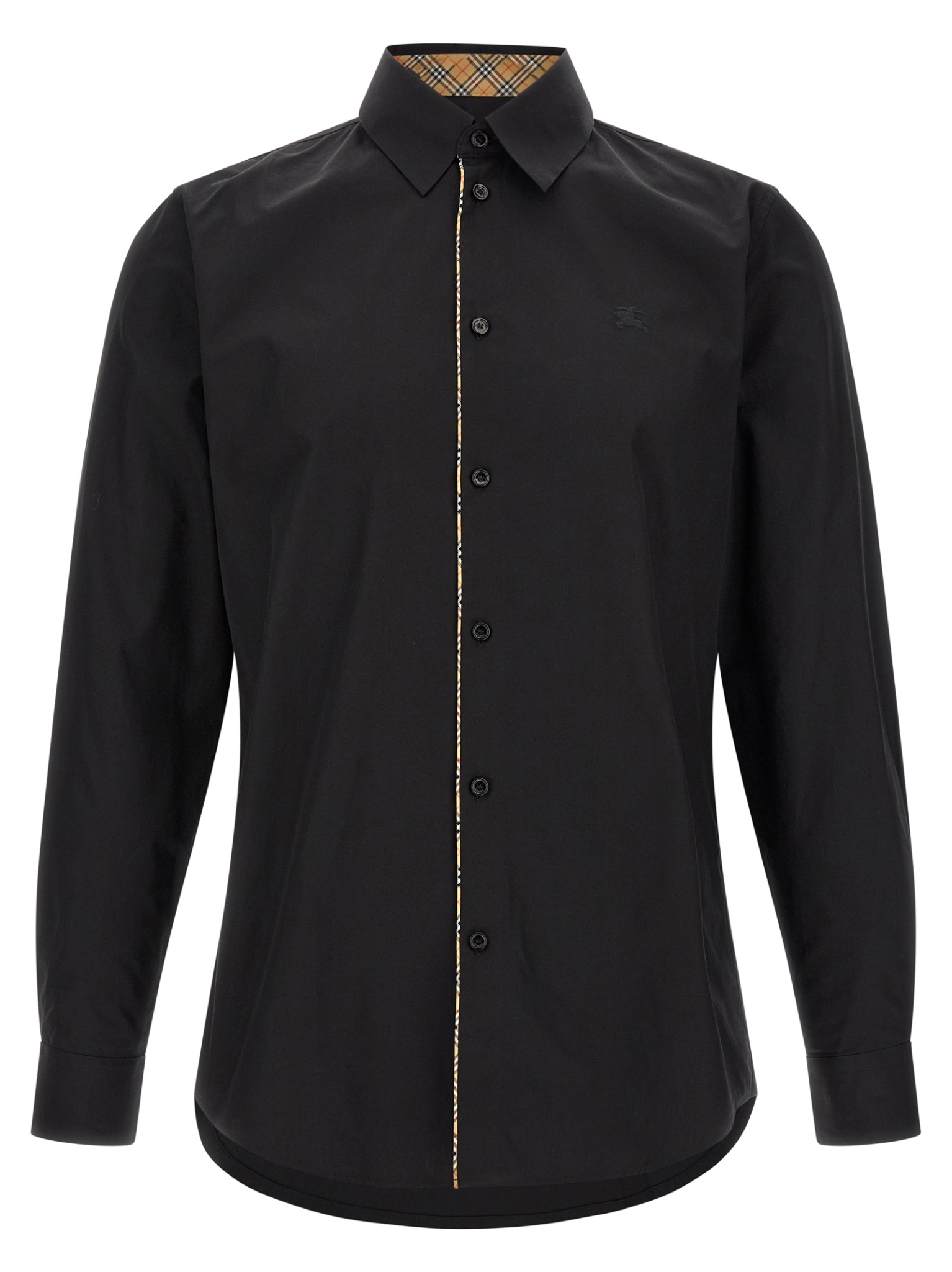 [Burberry] Shirts Long Sleeve FW26 8127275BLACK
