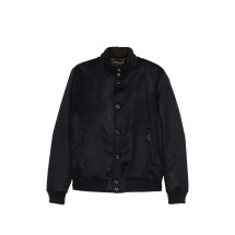 [Moorer] Bomber Jacket FW26 O100246 JANOS-CS2 NAVY