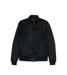 [Moorer] Bomber Jacket FW26 O100246 JANOS-CS2 NAVY