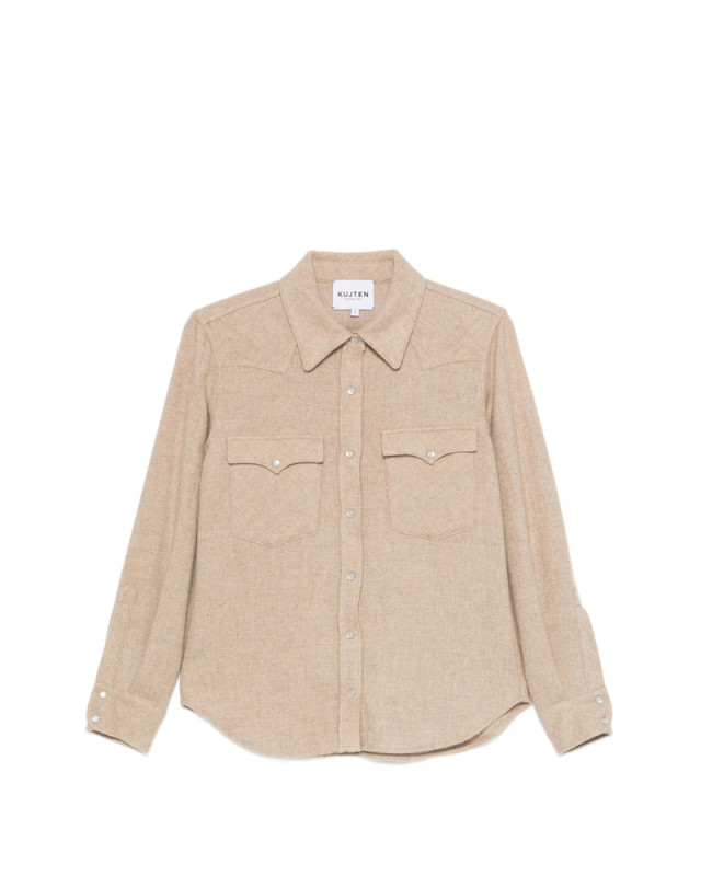 [Kujten] Shirts Long Sleeve FW26 F4757 LUMBER PLA 2238