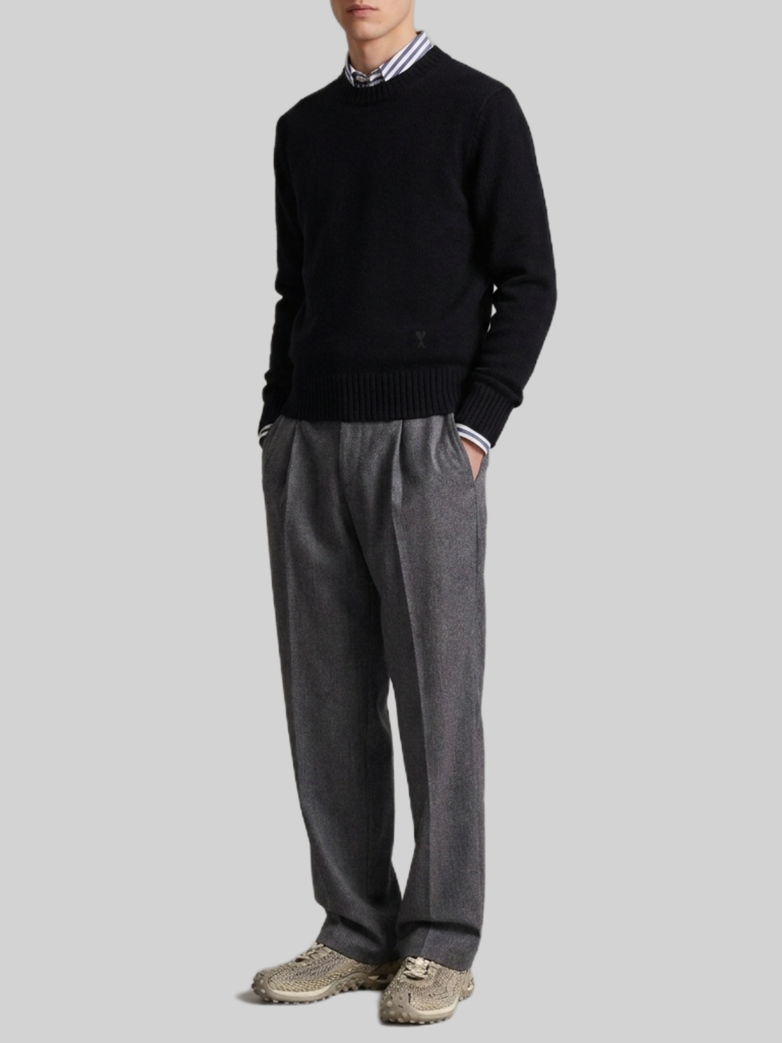 [Ami Paris] Knitwear FW26 HKS832_005_001