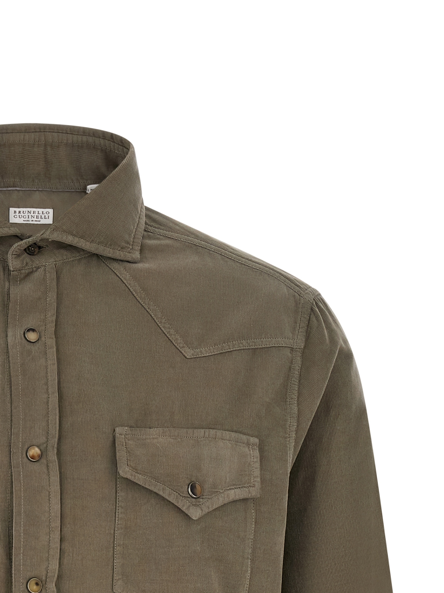 [Brunello Cucinelli] Shirts Long Sleeve FW26 ML6884008C6070