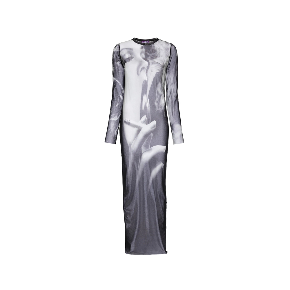 [JEAN PAUL GAULTIER] Long sleeve dress FW26 DR191 M031P 00201