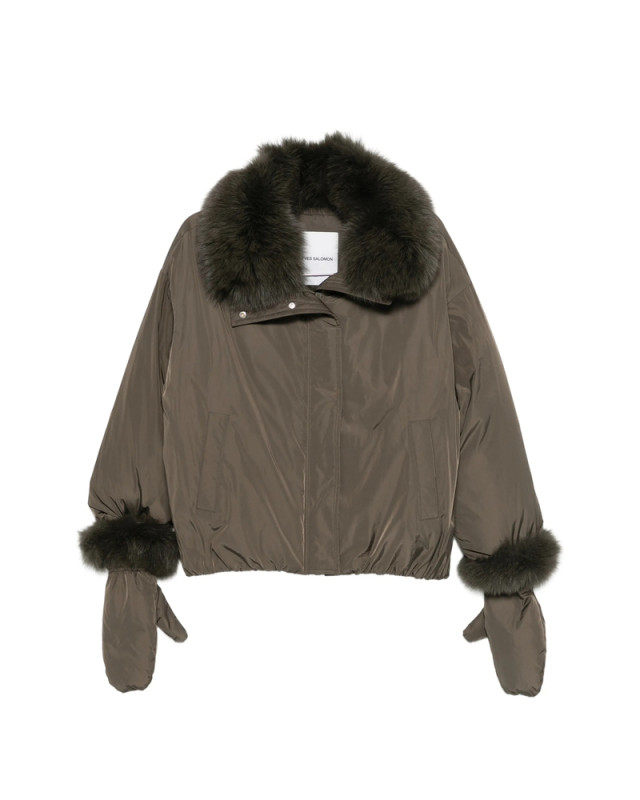 [Yves Salomon] Jacket FW26 25WYV05866DOTM  A8248