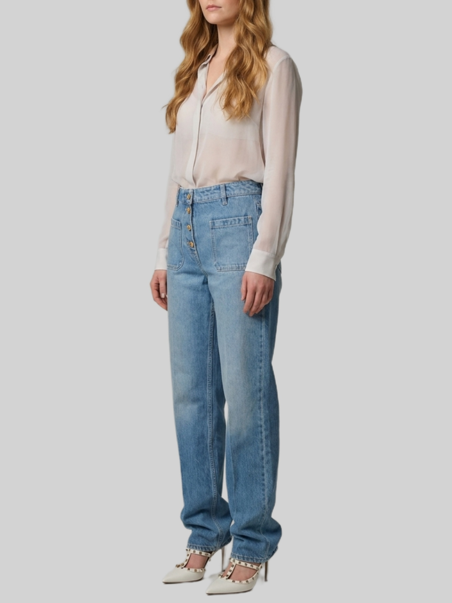 [Valentino Garavani] Jeans FW26 9B3DD23L_ACF_558