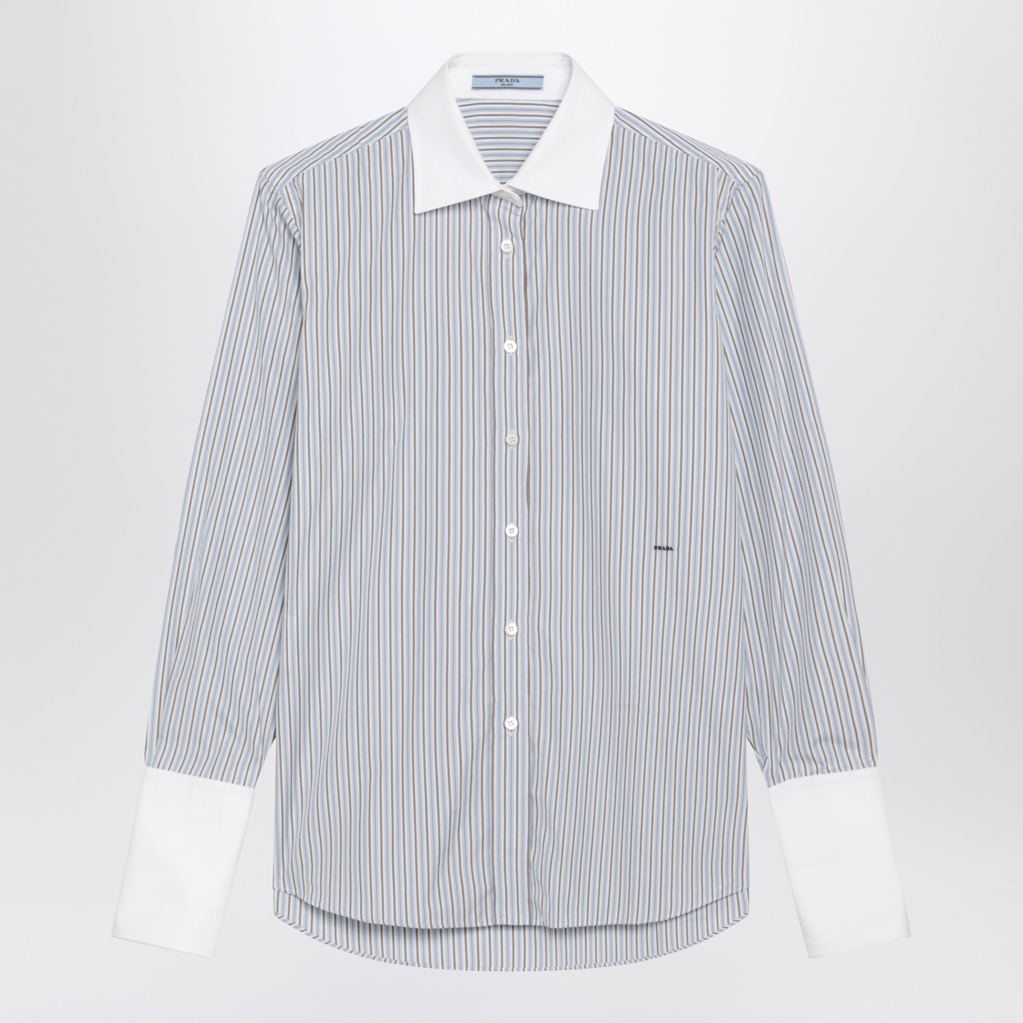[Prada] Shirts Long Sleeve FW26 P465JROOO1H1K