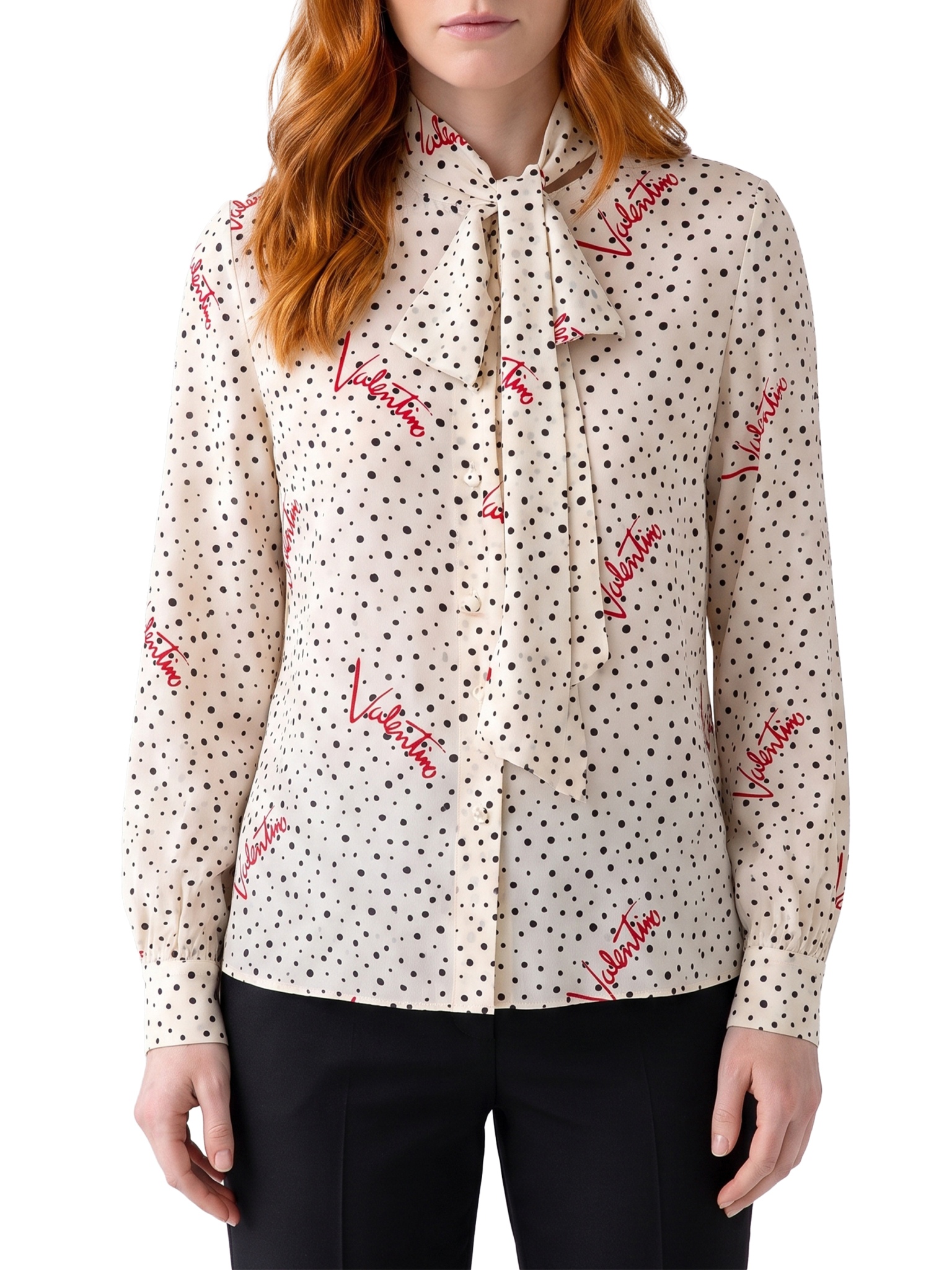 [Valentino Garavani] Shirts Long Sleeve FW26 9B3AB8N0_A9N_3G5