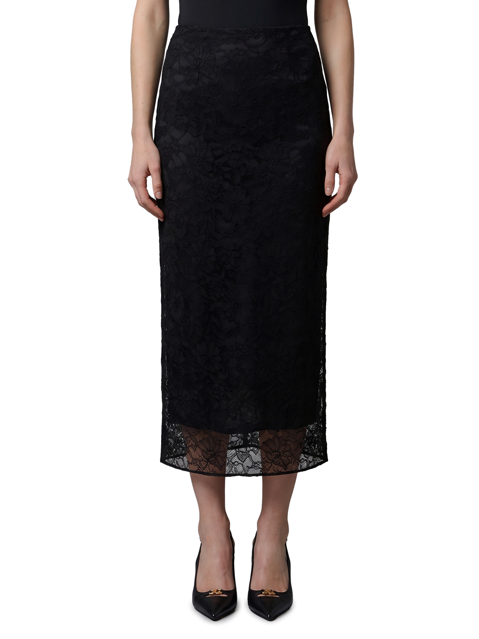 [DOLCE&GABBANA] Long skirt FW26 F4CRAT_FLRFE_N0000