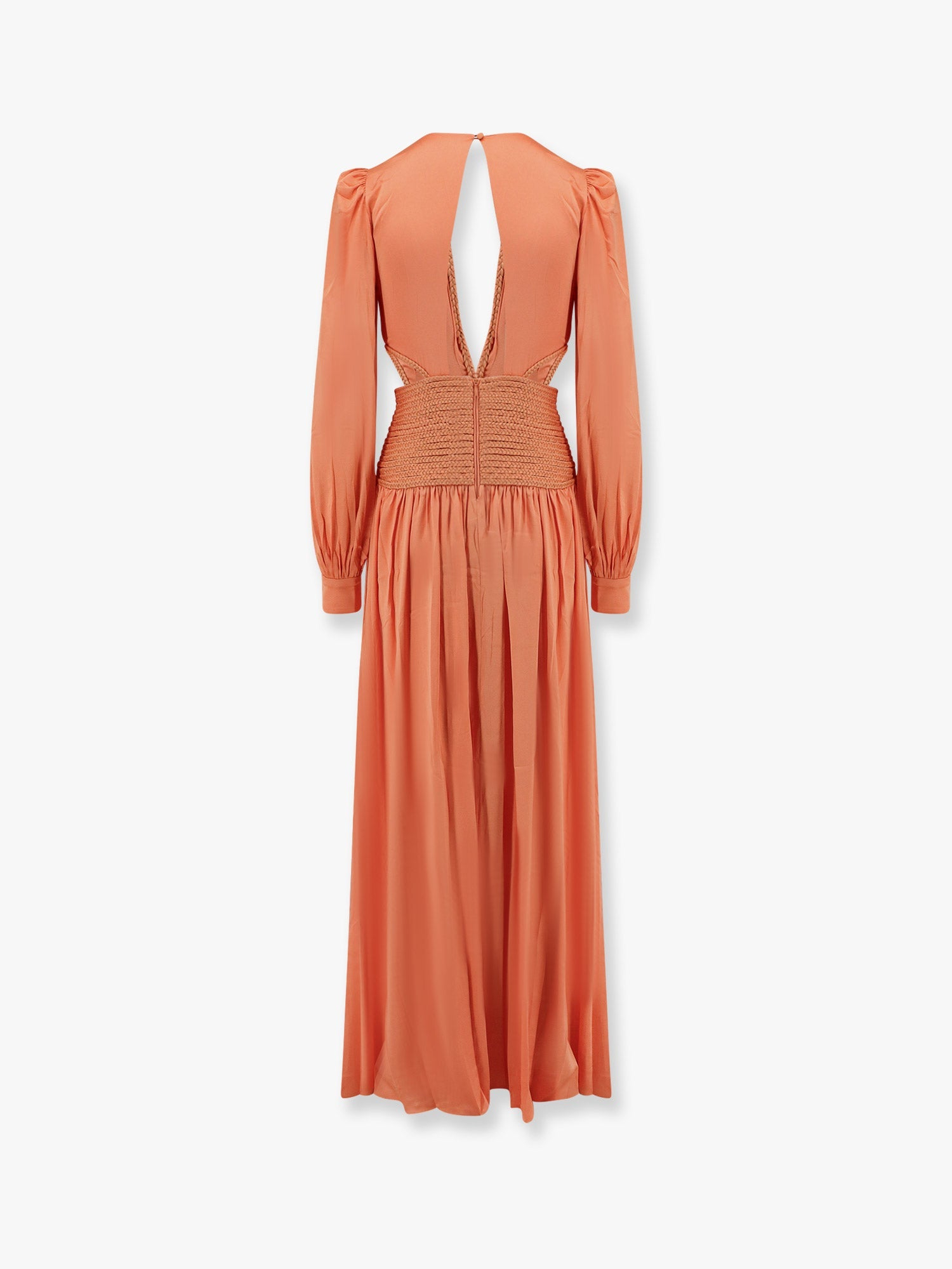 [Patbo] Long sleeve dress SS26 VEL30942_ORANGE