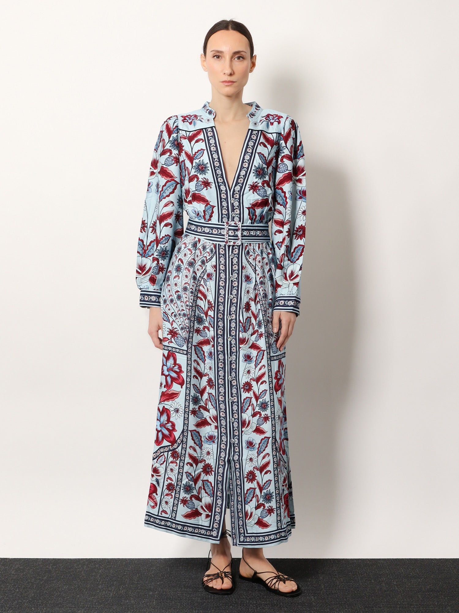 [Farm Rio] Long sleeve dress SS26 34400226072