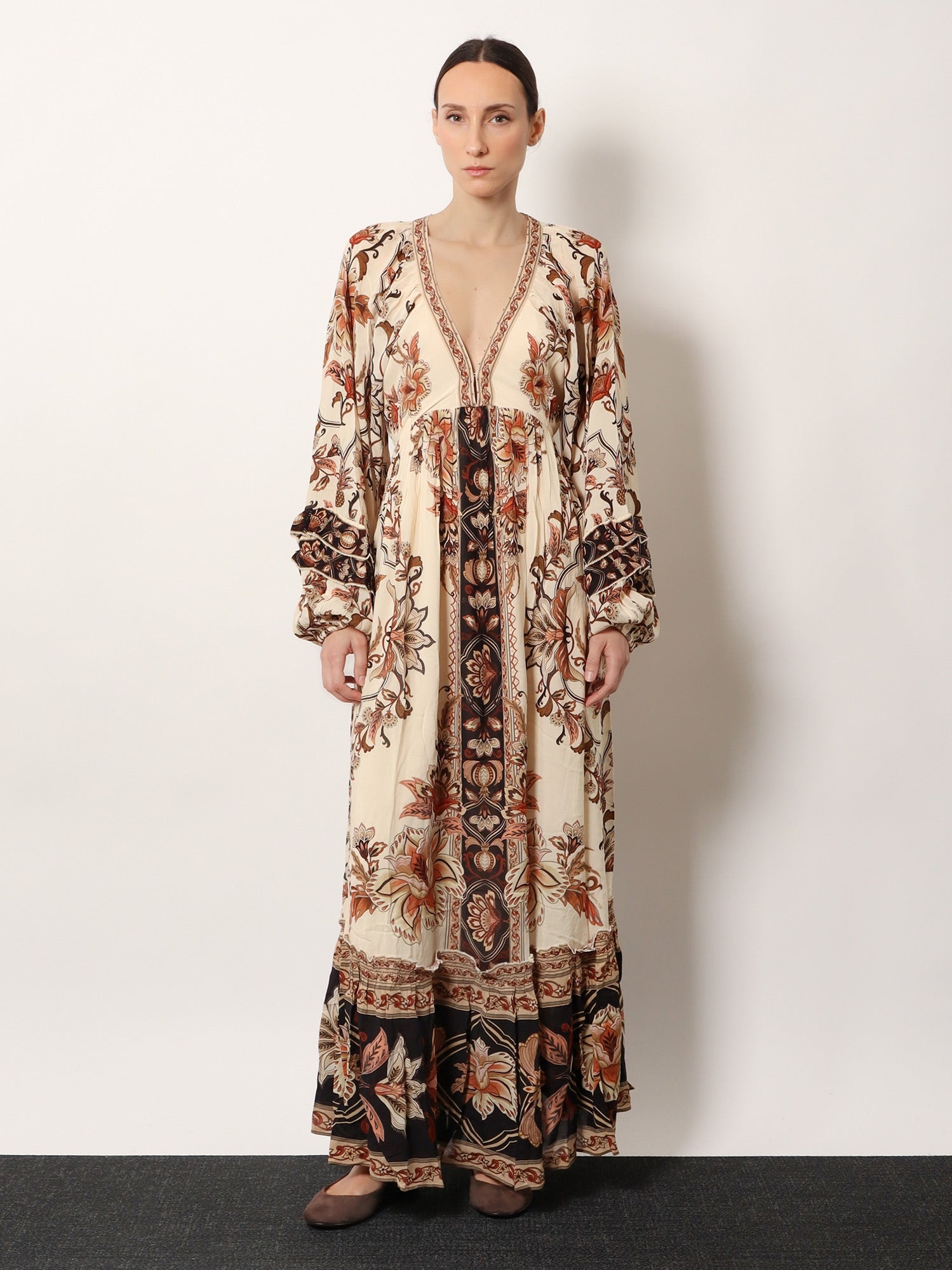 [Farm Rio] Long sleeve dress SS26 34414026069