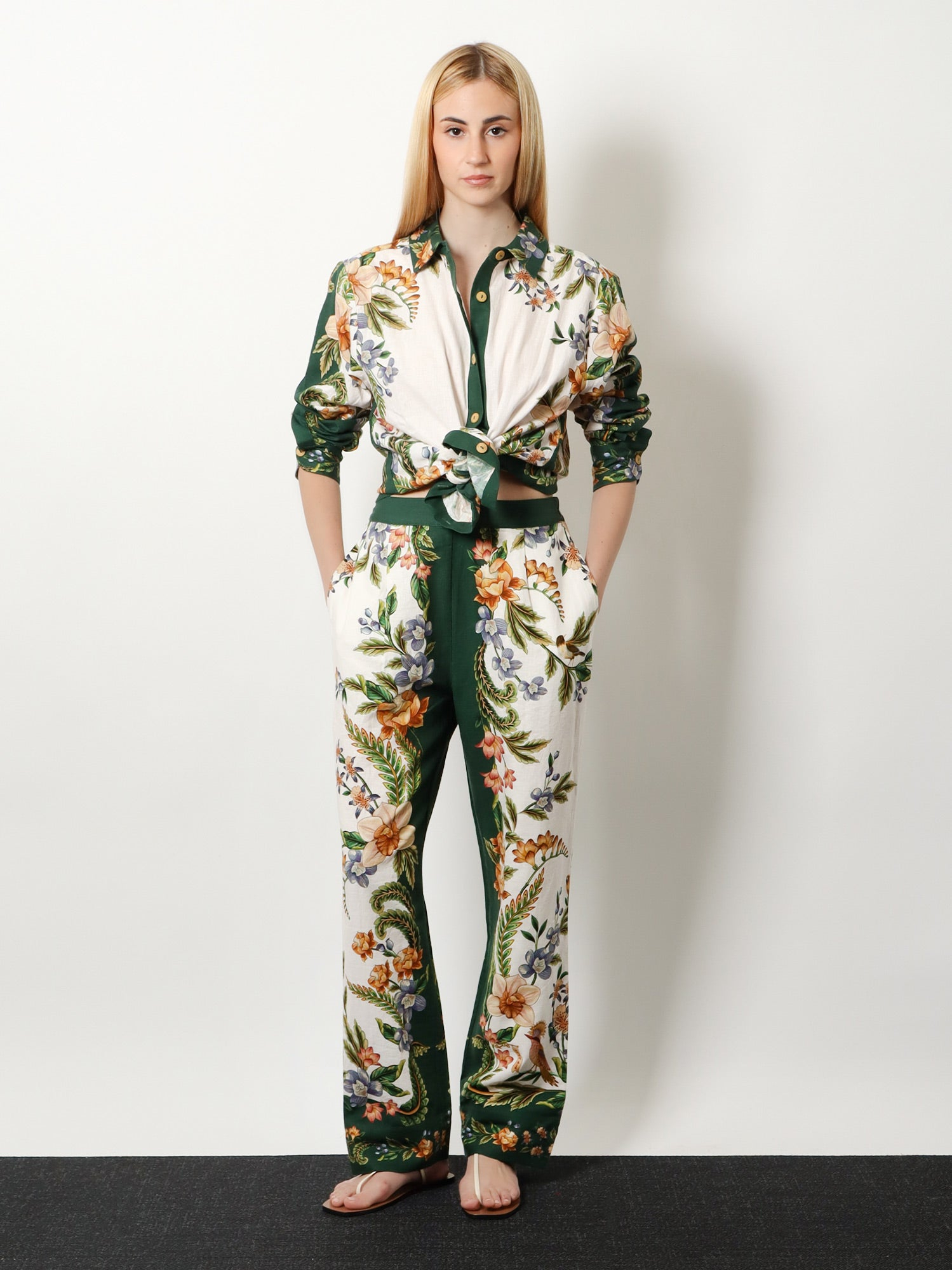 [Farm Rio] Trousers SS26 34906326068