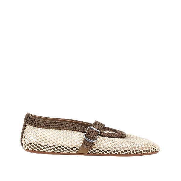 [Alaia] Flat shoes FW26 AA3A029A041.A47-A47
