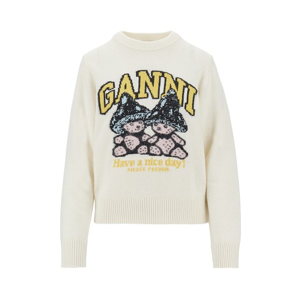 [GANNI] Sweatshirt FW26 A1150051.135-135
