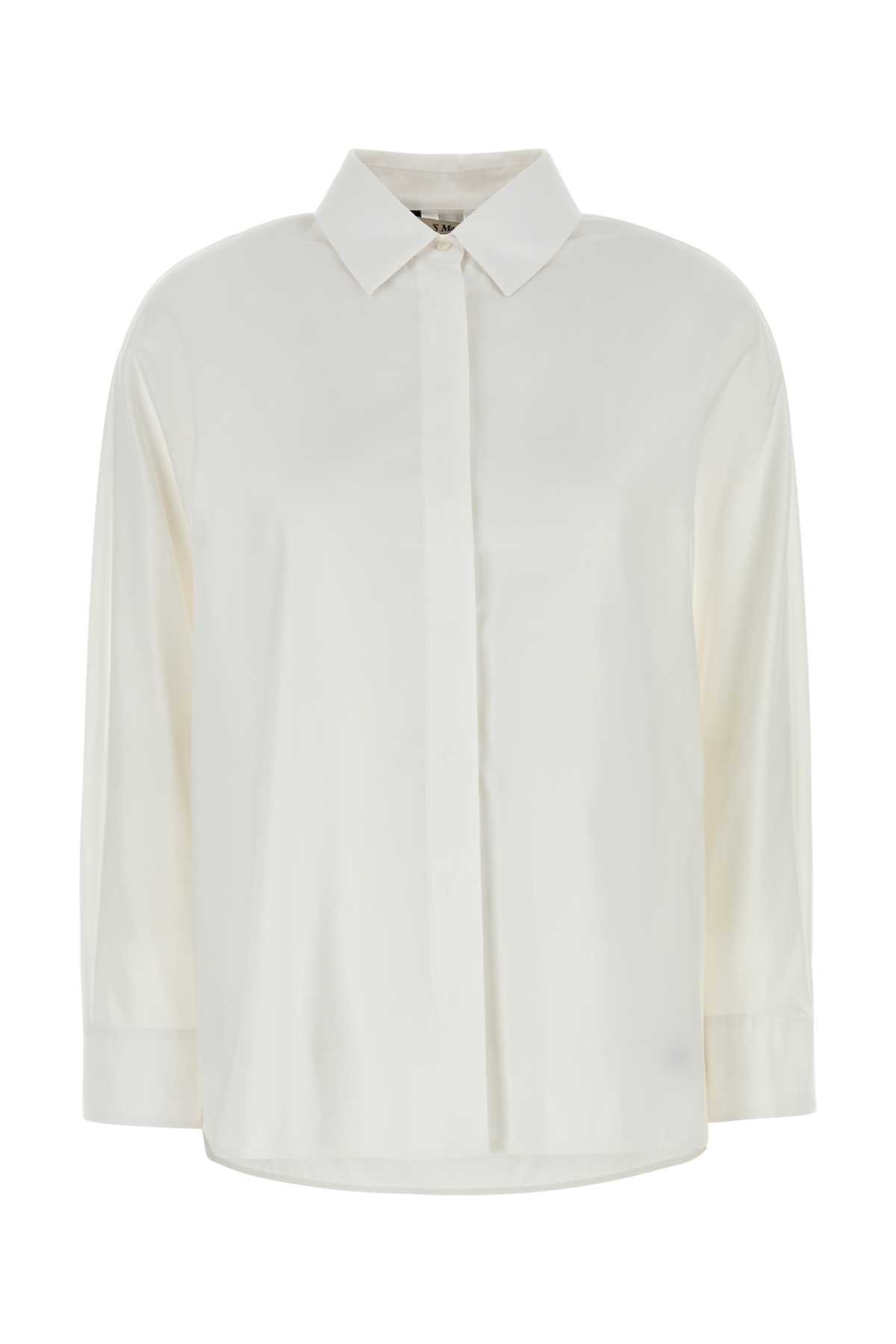 [S MAXMARA] Shirts Long Sleeve SS25 2519191031600 002