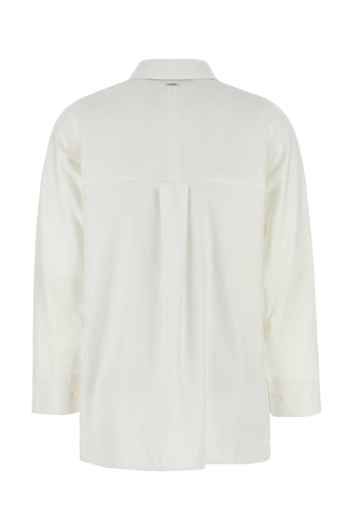 [S MAXMARA] Shirts Long Sleeve SS25 2519191031600 002