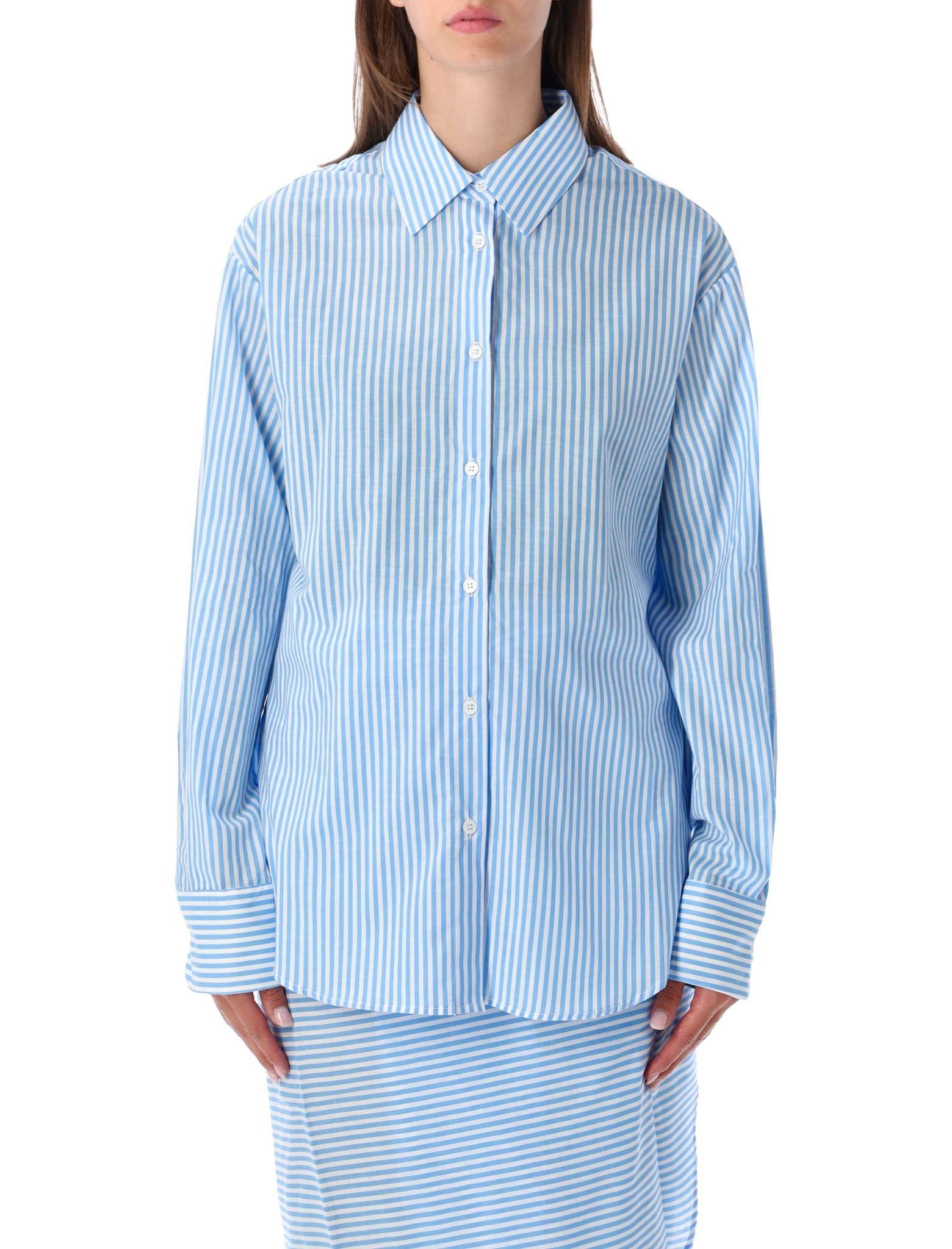 [THE FRANKIE SHOP] Shirts Long Sleeve FW26 PERI923