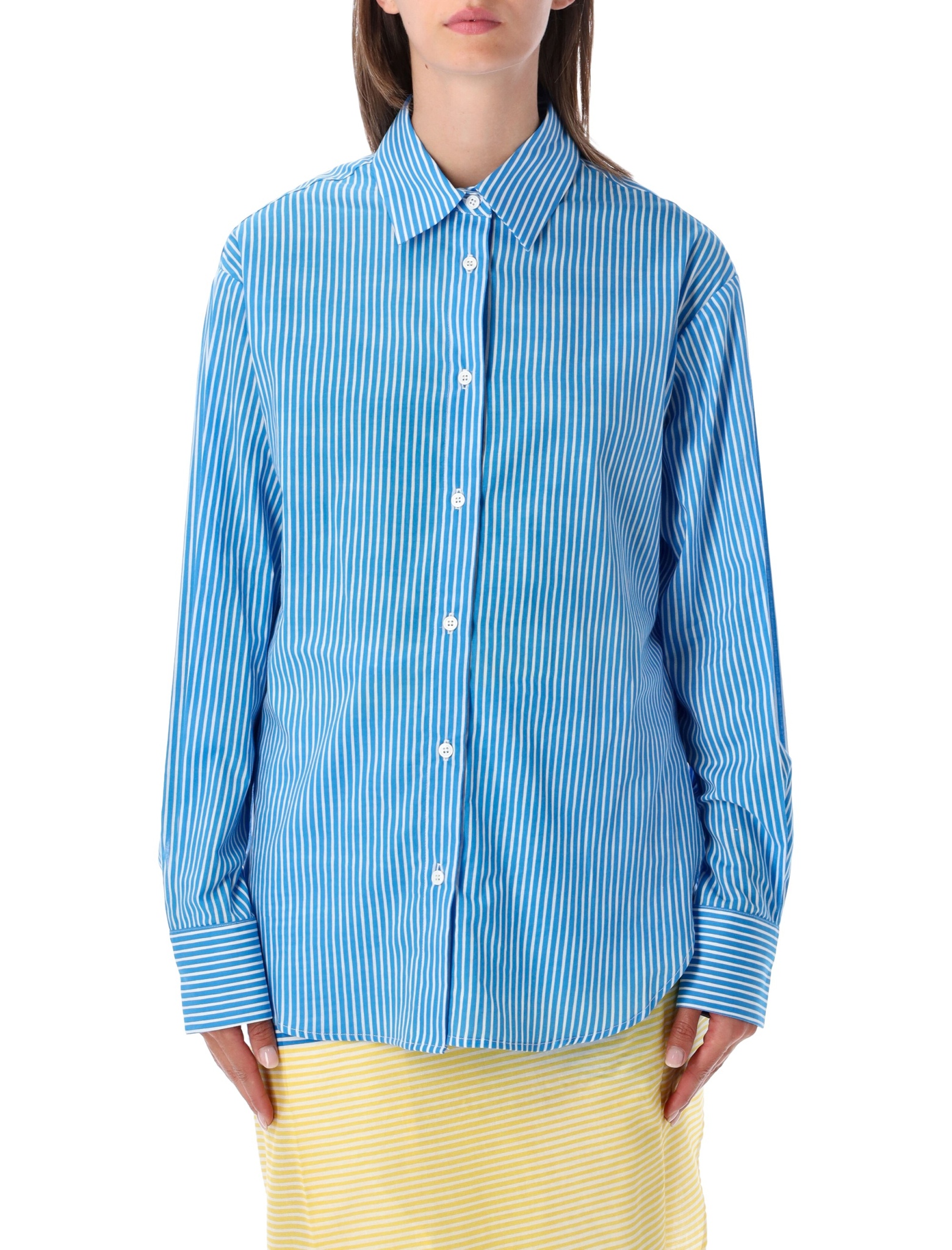 [THE FRANKIE SHOP] Shirts Long Sleeve FW26 PERI836