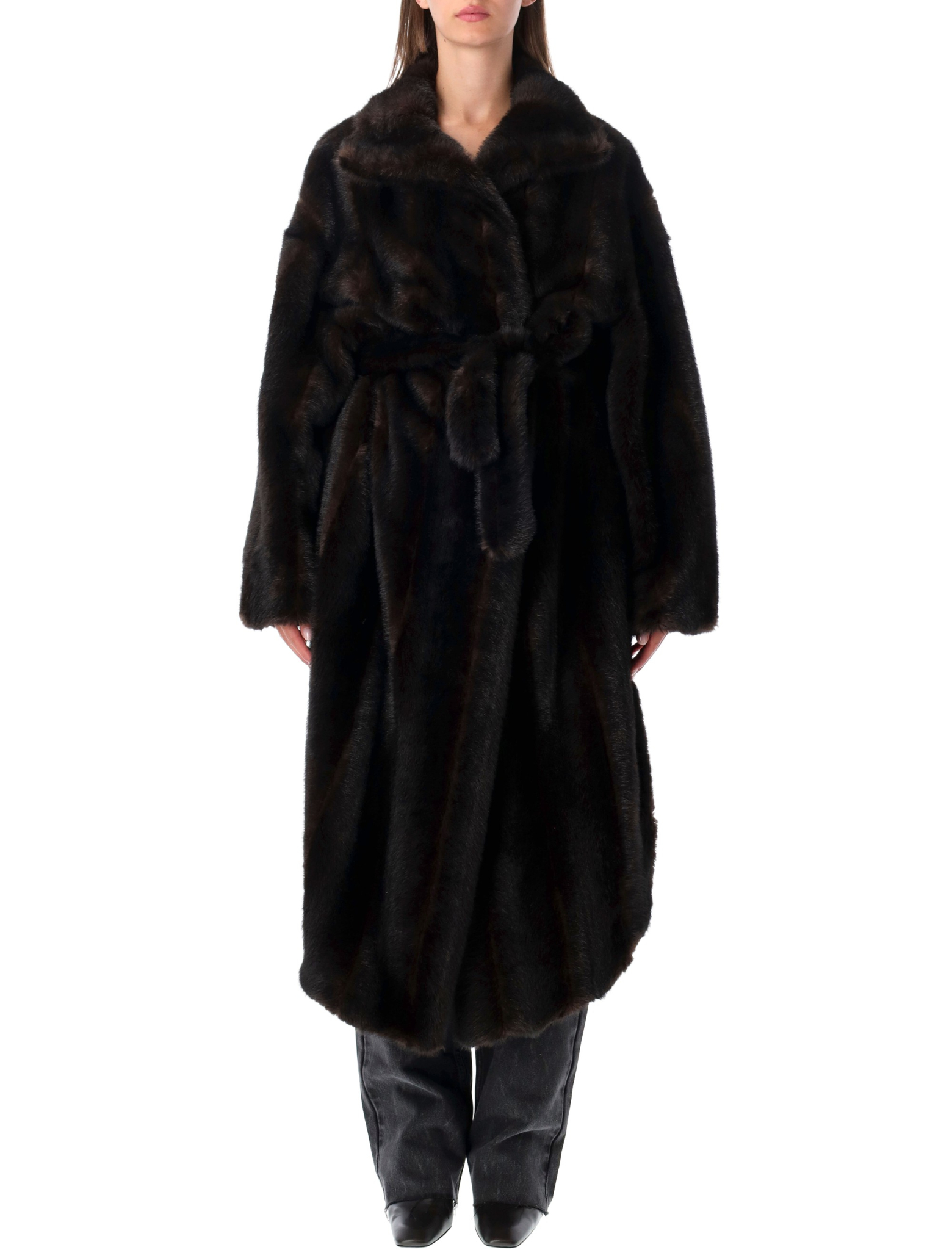 [THE FRANKIE SHOP] Coat FW26 COFS22706201BROWN