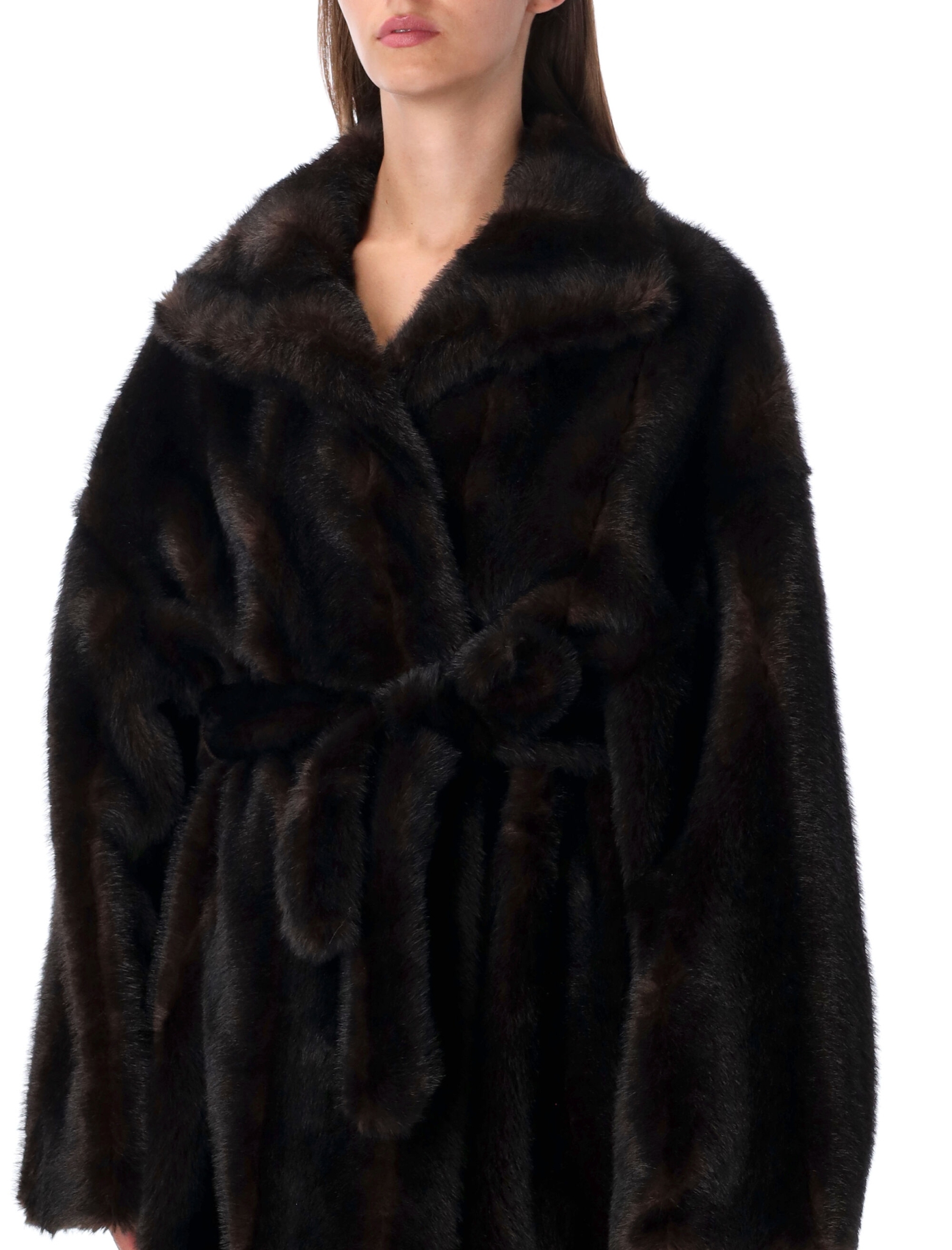 [THE FRANKIE SHOP] Coat FW26 COFS22706201BROWN