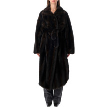 [THE FRANKIE SHOP] Coat FW26 COFS22706201BROWN