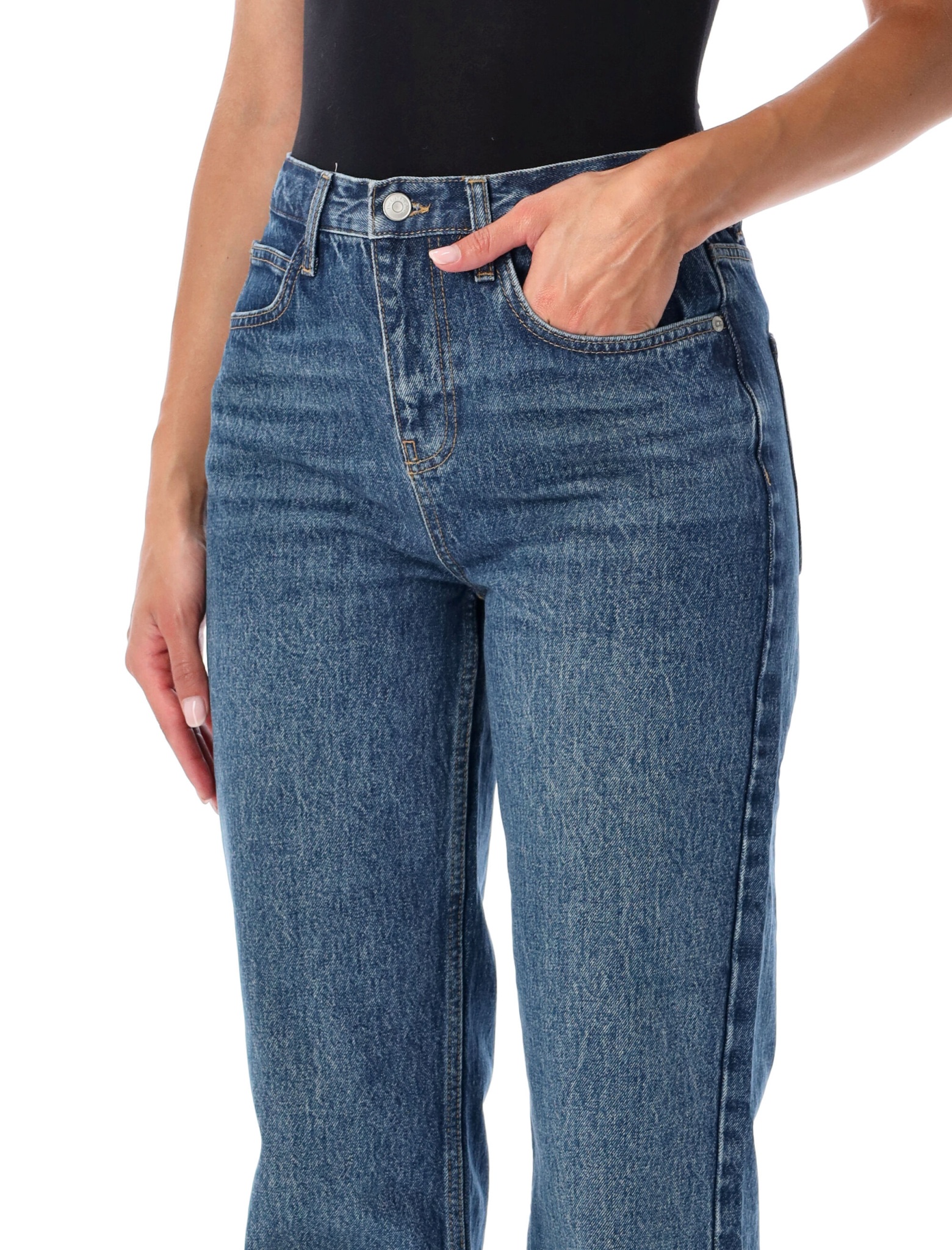 [THE FRANKIE SHOP] Jeans FW26 PAFS22761336BLU WASH