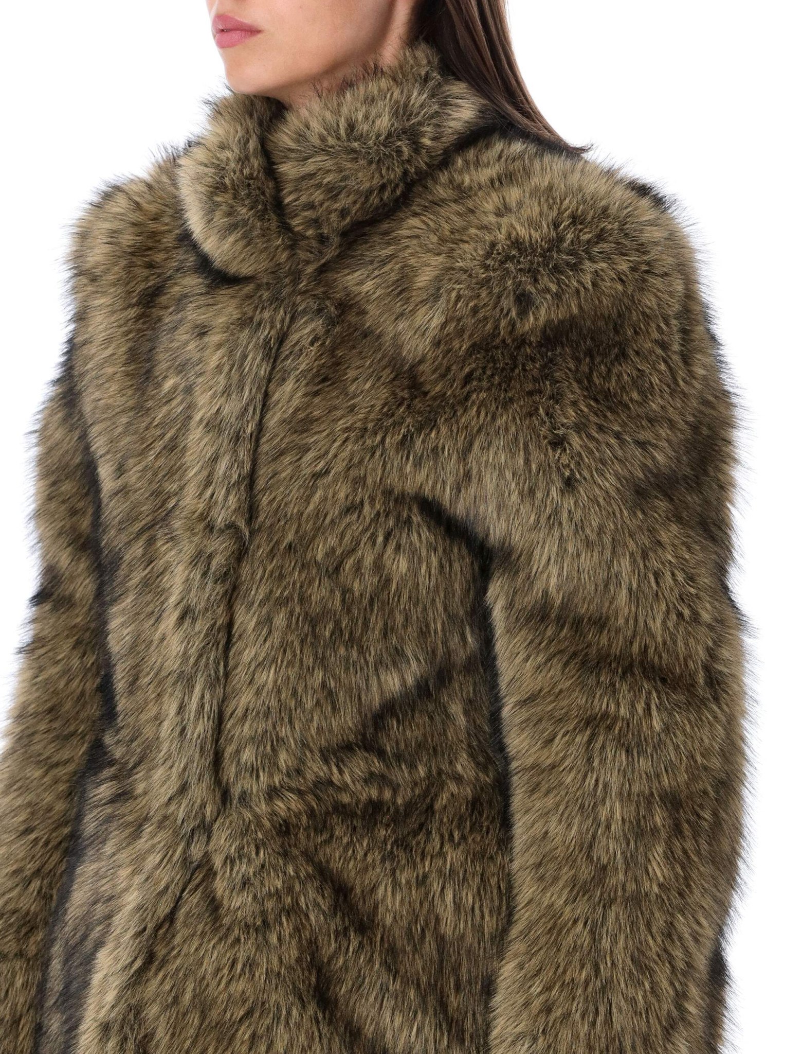 [THE FRANKIE SHOP] Coat FW26 JAFS22770407MOSS GREEN