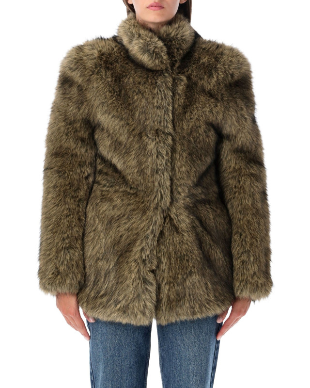 [THE FRANKIE SHOP] Coat FW26 JAFS22770407MOSS GREEN