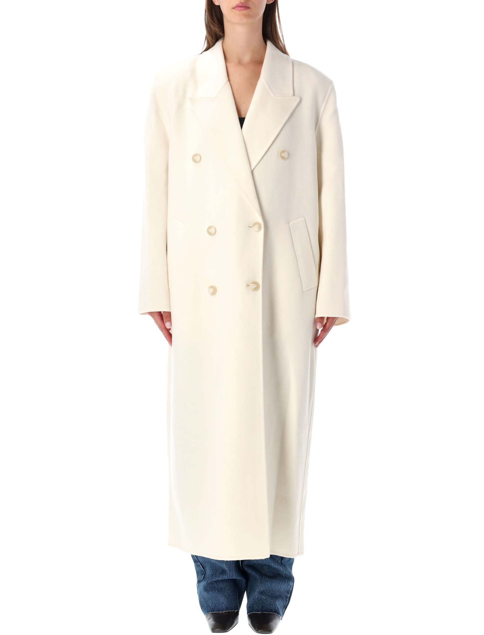 [THE FRANKIE SHOP] Coat FW26 COFS013940010IVORY