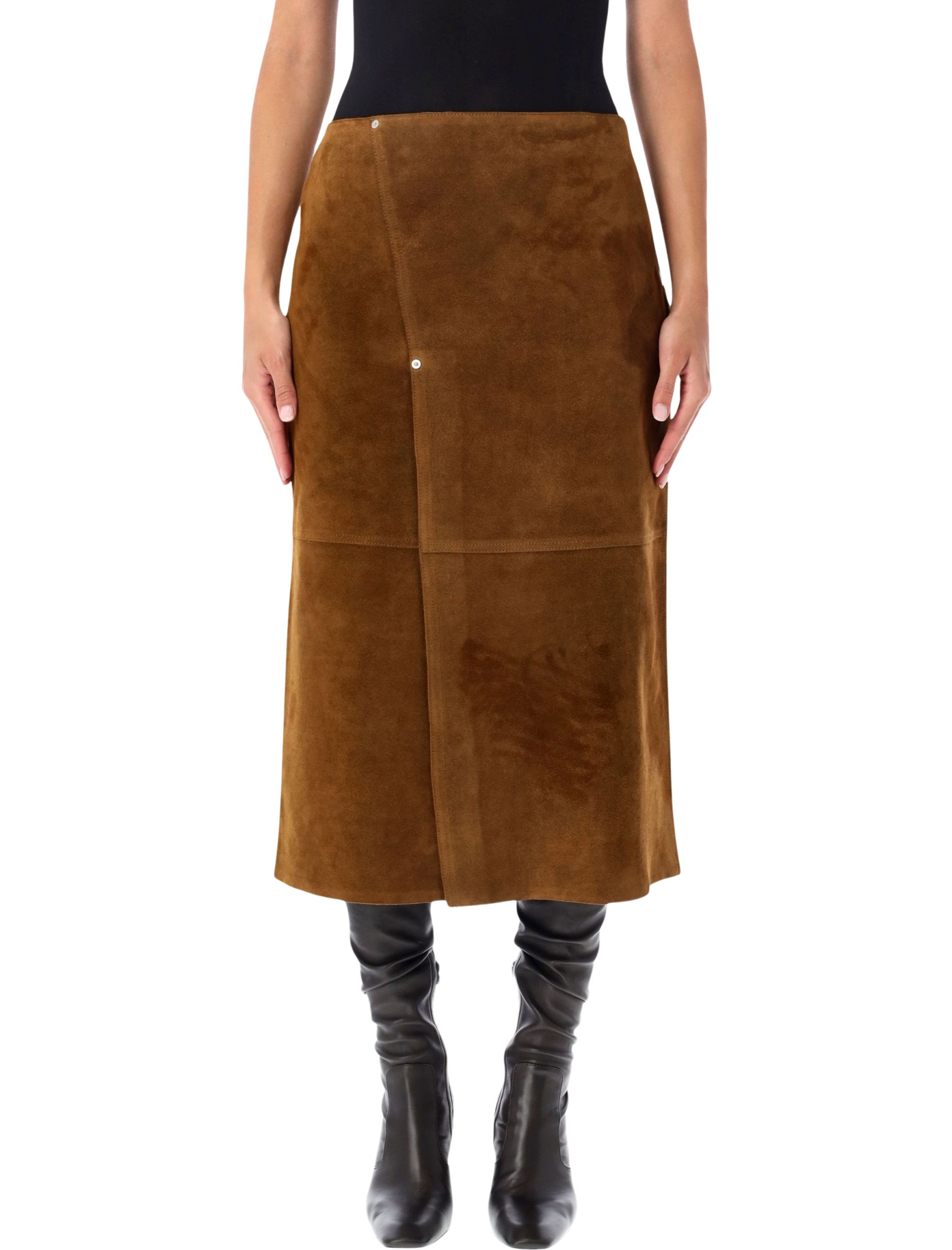 [Studio Nicholson] Midi skirt FW26 MELETE1899MUSTARD
