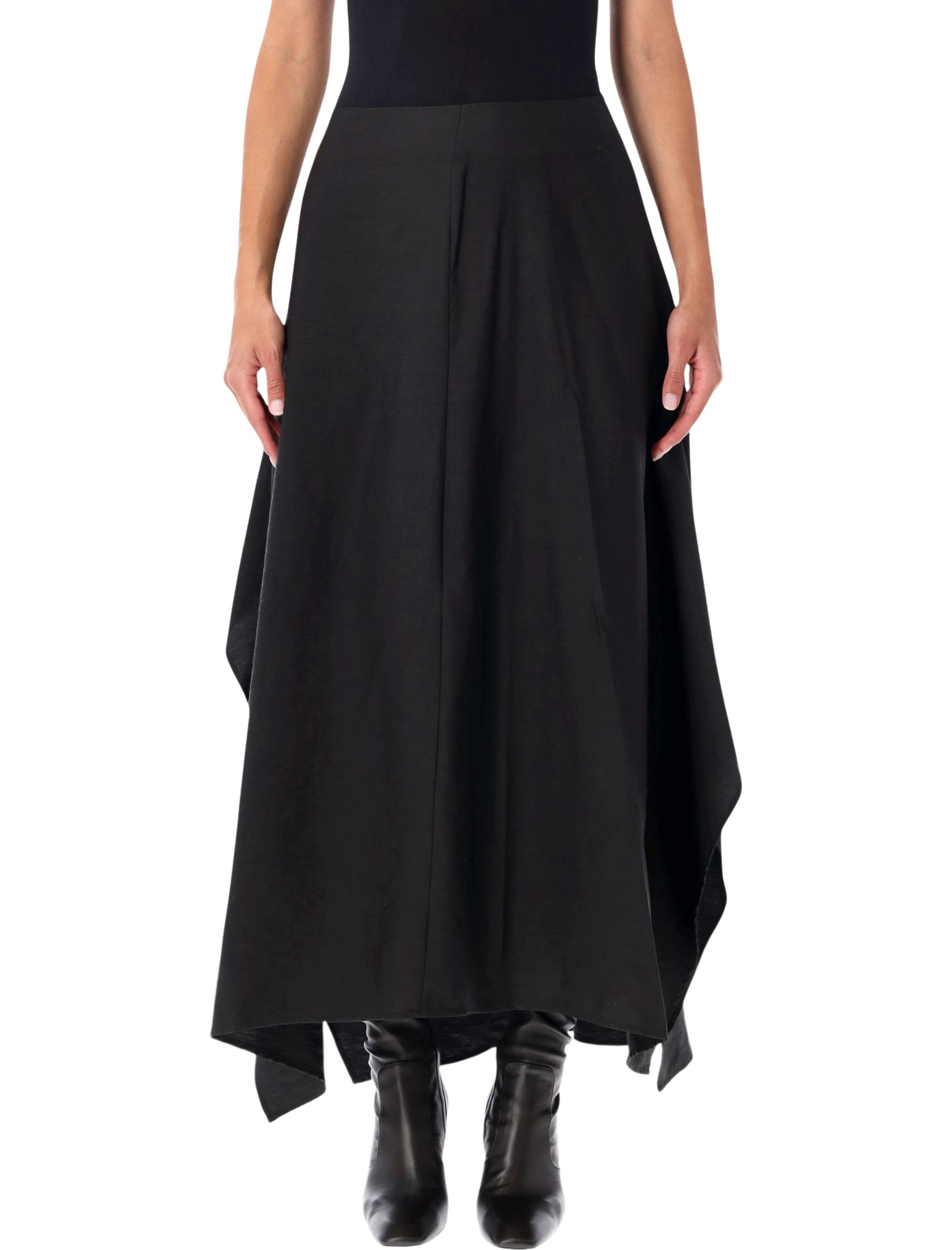 [Studio Nicholson] Midi skirt FW26 BASKESNW1964BLACK