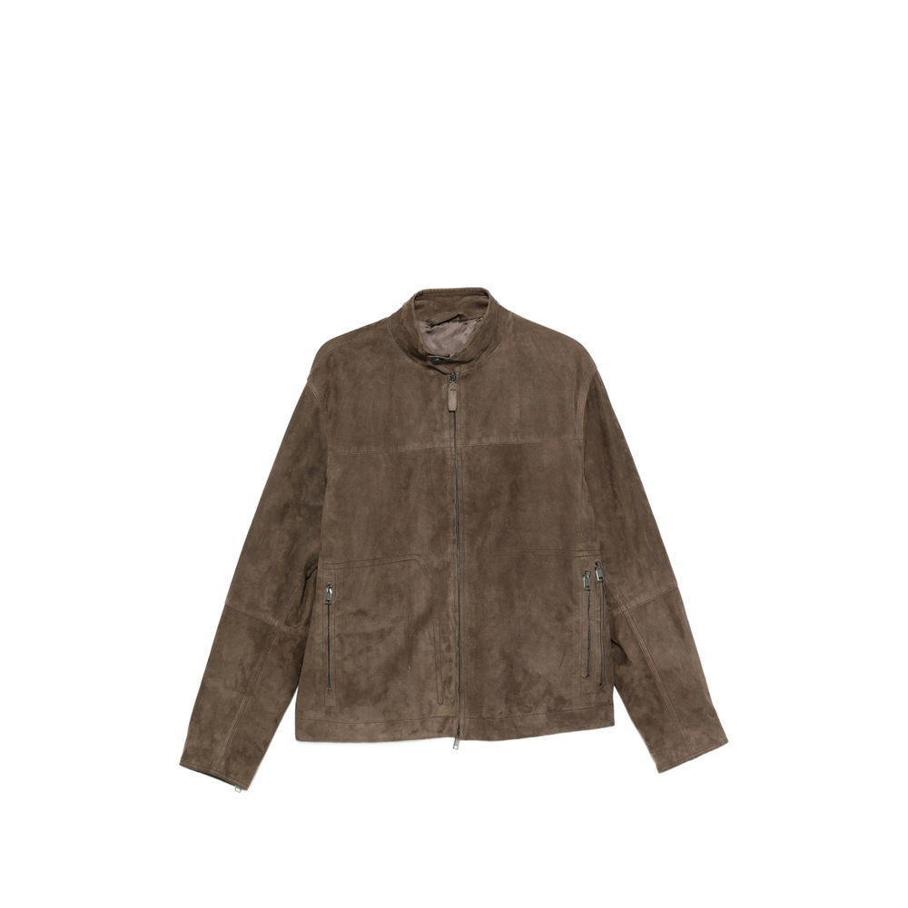 [BRIONI] Leather Jacket FW26 PLDH0L P0702 2600