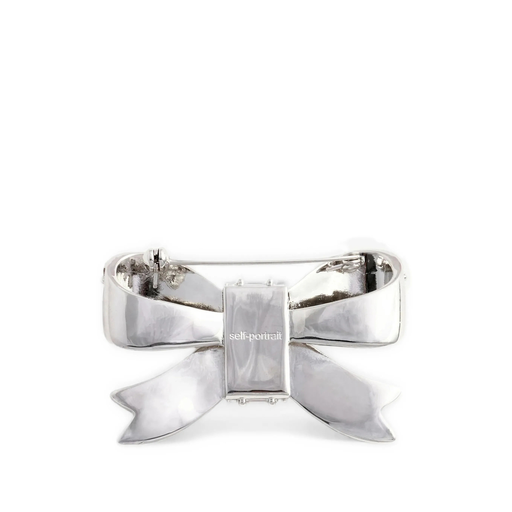 [Self-portrait] Brooch FW26 AW26-602B-SL  SILVE